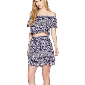My Michelle Off The Shoulder Two-Piece Set NWT